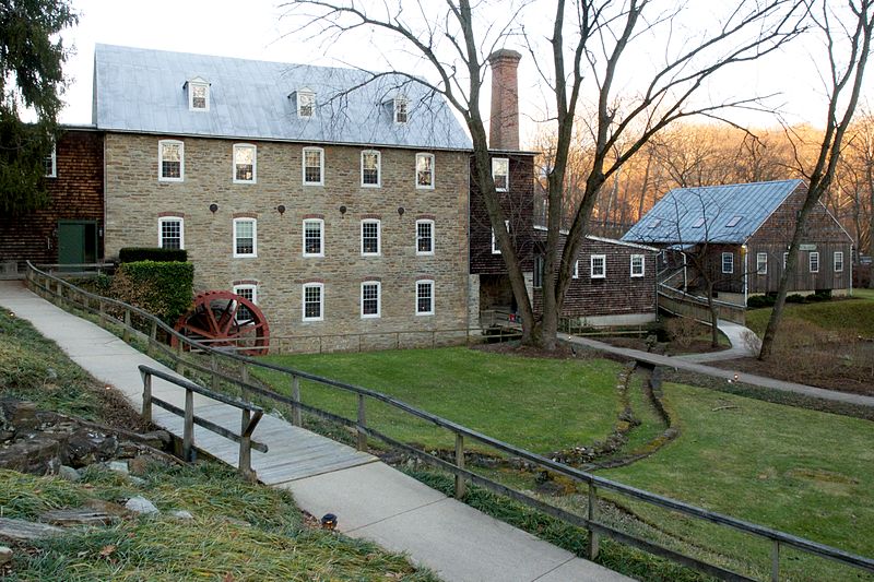 File:Rockland Grist Mill - Old Court and Falls Road, Lutherville, Maryland.jpg