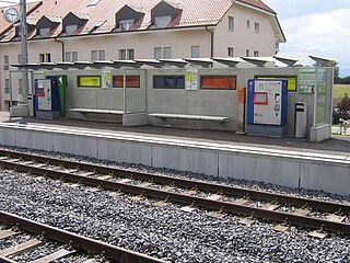 <span class="mw-page-title-main">Romanel-sur-Lausanne railway station</span>