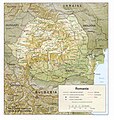 Harta administrativă a României