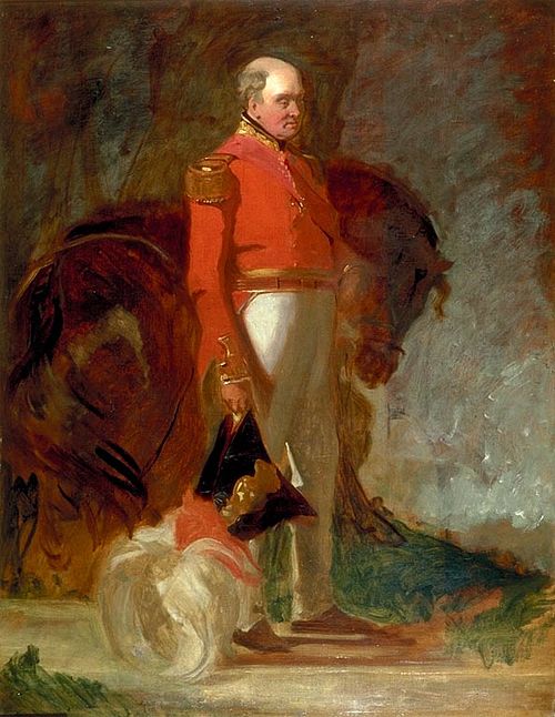 General Hill in later life, by John Prescott Knight