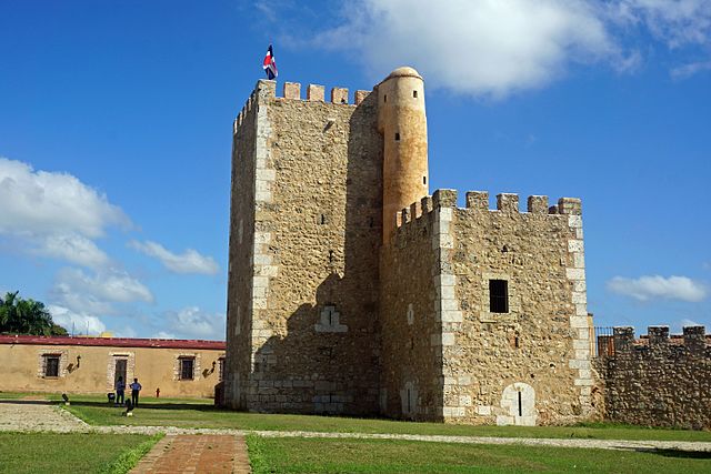 The Ozama Fortress is one of the surviving sections of the Walls of Santo Domingo, which is recognized by UNESCO as being the oldest military construc