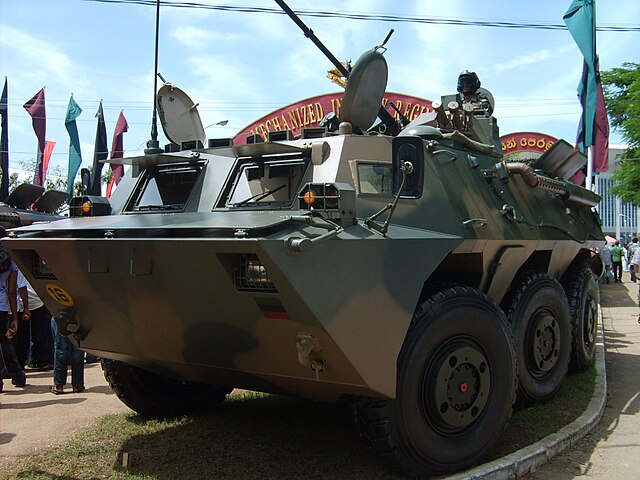 ZSL-92B of the Sri Lanka Army, armed with 30 mm autocannon