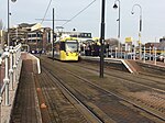 Salford Quays tram stop