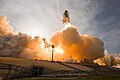 Liftoff of Space Shuttle Endeavour from Launch Pad 39A