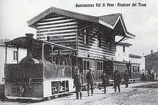 <span class="mw-page-title-main">Chianti tramway</span> Former tramway that connected Florence with Chianti