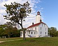 * Nomination Sandy Hook Lighthouse, from the southwest. --King of Hearts 23:11, 30 October 2020 (UTC) * Promotion  Support Good quality. --Podzemnik 02:25, 31 October 2020 (UTC)