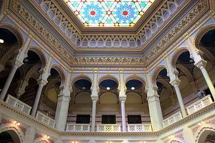 Interior of the City Hall.