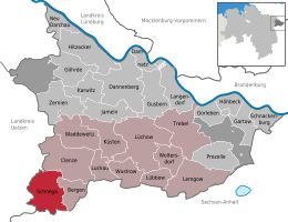 Schnega – Mappa