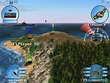 Scorched 3D is an artillery game. Scorched 3D 40.1 screenshot 2.jpg