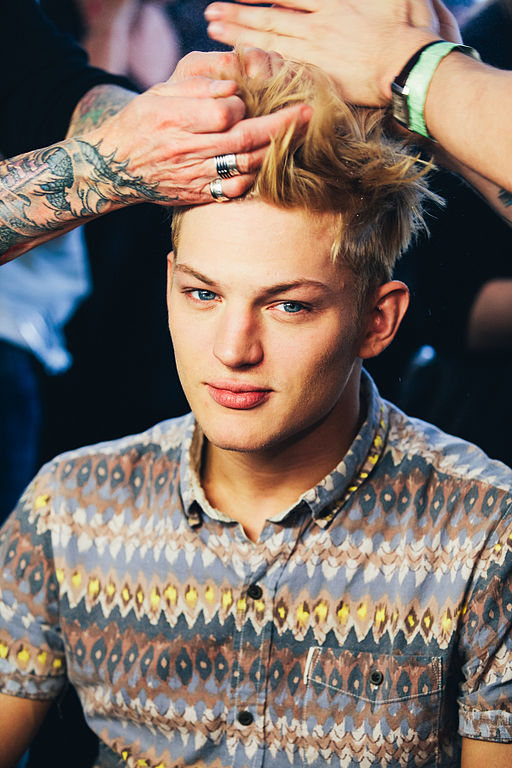 Sebastian Sauve at the NYFW 13