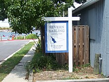 Entrance sign. Severn Sailing Association sign.JPG