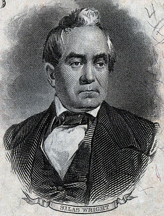 <span class="mw-page-title-main">Silas Wright</span> American politician and Governor