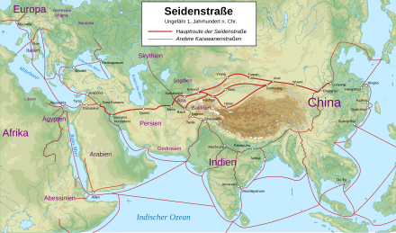 Seidenstraße: Bedeutung, Verlauf, Geschichte