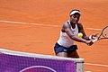 * Nomination: Sloane Stephens at the Madrid Open 2015, Madrid, Spain. --Kadellar 11:03, 19 May 2015 (UTC) * Review  Comment can you try a bit more noise reduction? I'm also not sure about the crop.--Tobias "ToMar" Maier 13:12, 19 May 2015 (UTC)