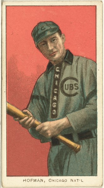 File:Solly Hoffman, Chicago Cubs, baseball card portrait LCCN2008675179.tif