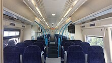 Interior of a Southeastern Electrostar (Class 375). Southeastern 375306 Refurbished Interior, 2015.jpg