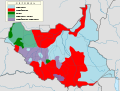 Конфесионална мапа Јужног Судана
