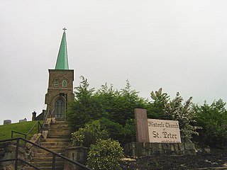 <span class="mw-page-title-main">St. Peter's Church (Brownsville, Pennsylvania)</span> Historic church in Pennsylvania, United States