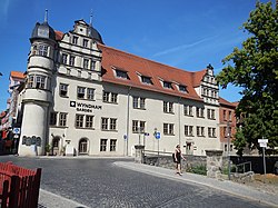 Stadtschloss Bockstrabe 6 Klink 11 Quedlinburg im Landkreis Harz in Sachsen-Anhalt.JPG