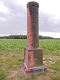 Totality of the Royal Saxon Triangulation ("European degree measurement in the Kingdom of Saxony");  Station 108 Ballendorf