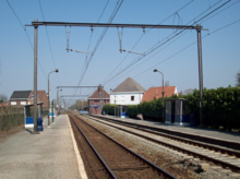 sporen, platforms en schuilplaatsen