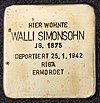 Stolperstein Prager Str 3 (Wilmd) Walli Simonsohn.jpg