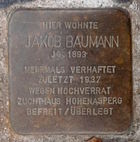 Stolperstein in Mannheim, Mönchwörthstr.jpg