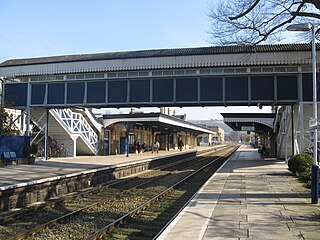 Stroud railway station Railway station in Gloucestershire, England