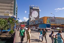 Região central de Suva.