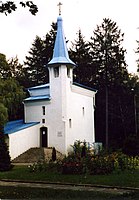 Capilla conmemorativa en el lugar del accidente