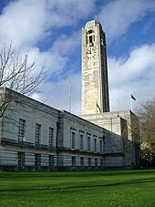 The Guildhall - council headquarters Swansea guildhall.jpg