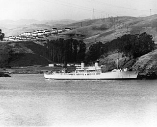 USS <i>Mellena</i> American amphibious cargo ship