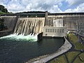 Photograph of Norris Dam, a hydroelectric power station operated by the Tennessee Valley Authority (TVA)