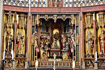 L'altar alt a l'Església de l'Esperit Sant de Tallinn