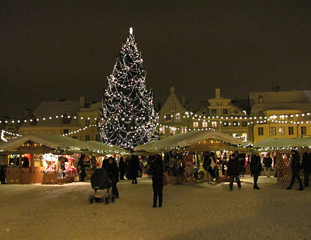 Christmas market in December 2010