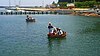 Traditional tarai-bune boats on Sado Island