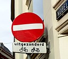 Contra-flow cycling: éénrichtingsverkeer, uitgezonderd voor fietsers