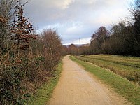 Trans Pennine Jejak melalui Longendale - geograph.org.inggris - 656711.jpg