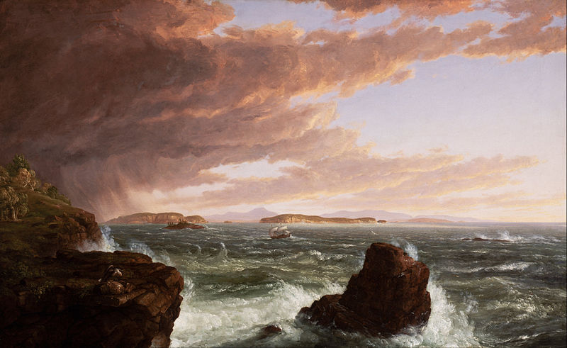 File:Thomas Cole - Views Across Frenchman's Bay from Mt. Desert Island, After a Squall - Google Art Project.jpg
