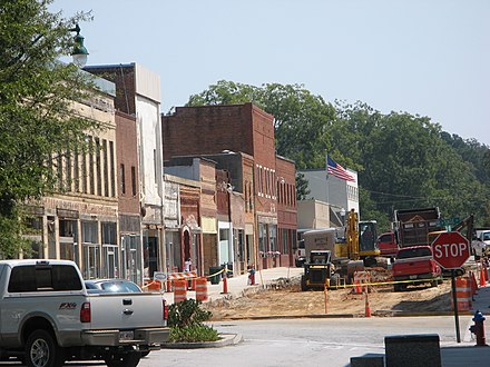 Downtown renovation construction phase 2007