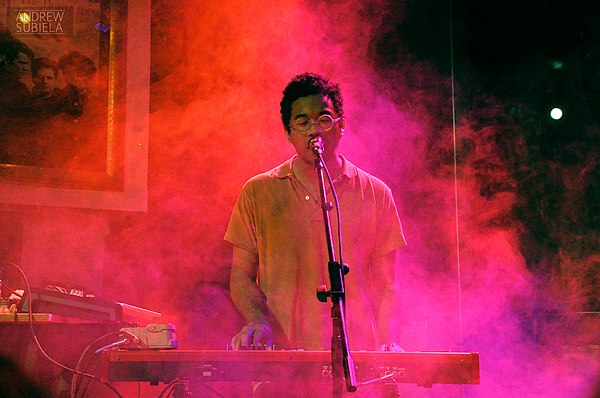 Chaz Bundick (Toro y Moi, pictured in 2012)