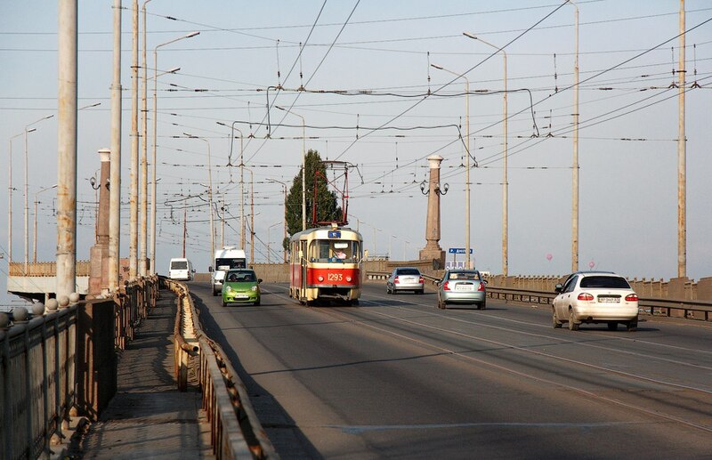 File:Tram in Dnipro.jpg