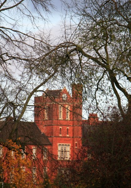 View of the school from West Park