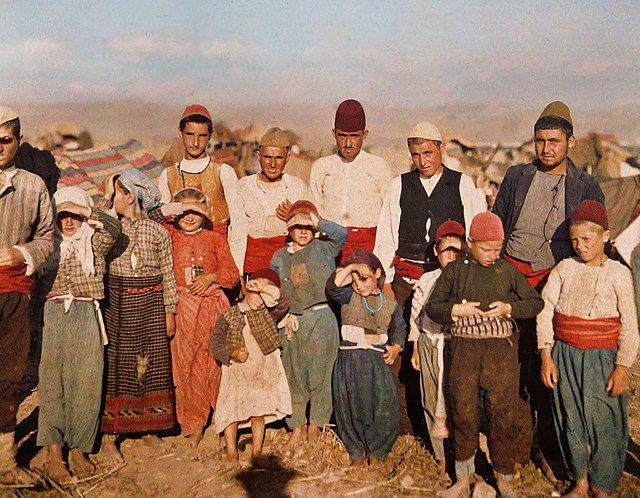 Turkish refugees from Edirne, 1913