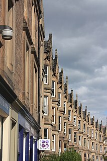 Marchmont area of Edinburgh, Scotland