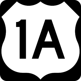 <span class="mw-page-title-main">U.S. Route 1A</span> Highways in United States