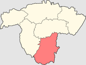 Стерлитамакский уезд на карте