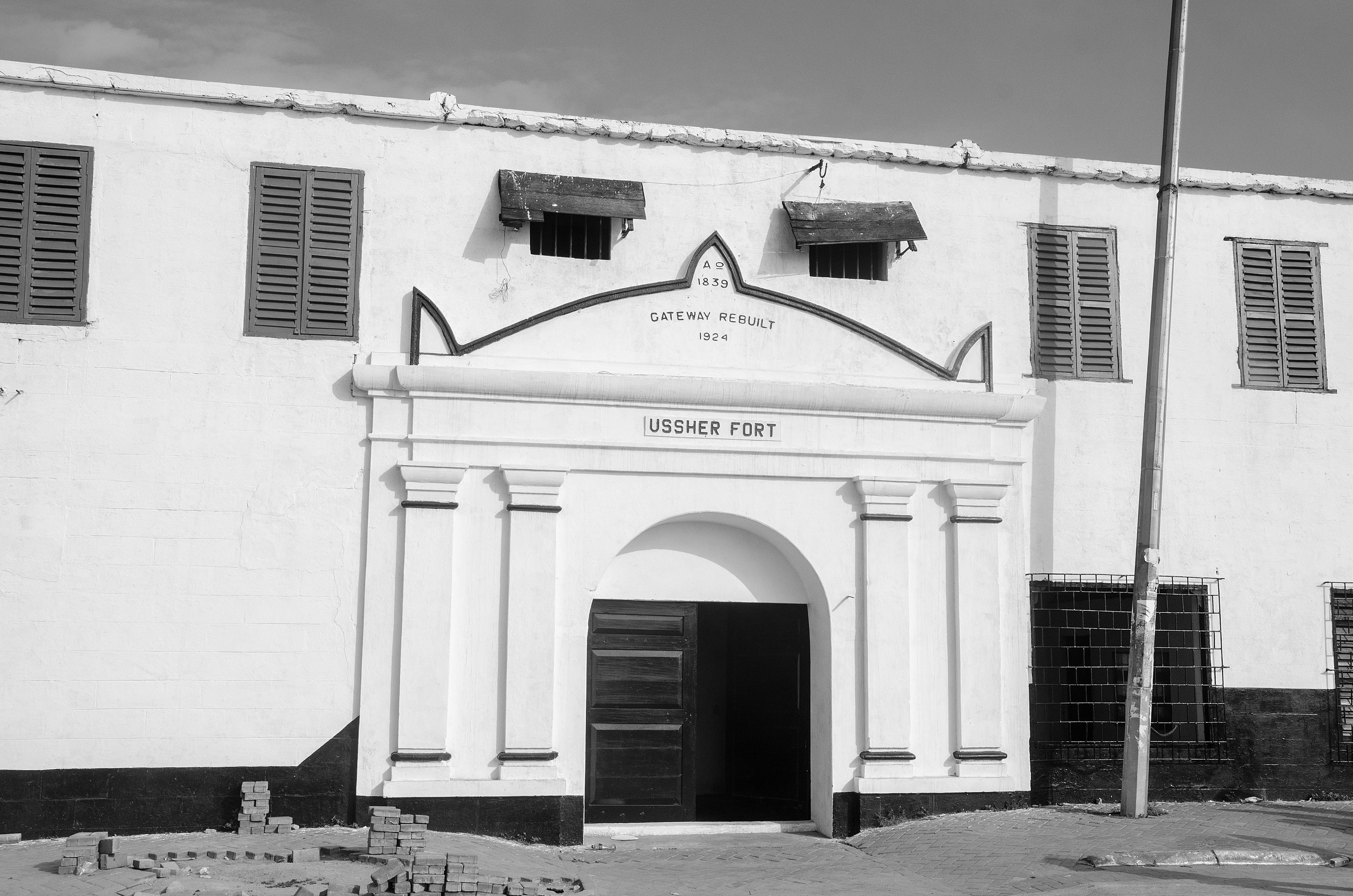 Ussher Fort. Photograph: Owula kpakpo