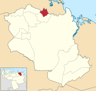 <span class="mw-page-title-main">Bolívar Municipality, Monagas</span> Municipality in State, Venezuela