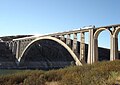 Viaduto Martín Gil, en Manzanal del Barco (Zamora)